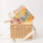 The Ballerina Princess Gift Basket from Lola and Dunelly is a charming blend of farmhouse elegance and thoughtful luxury