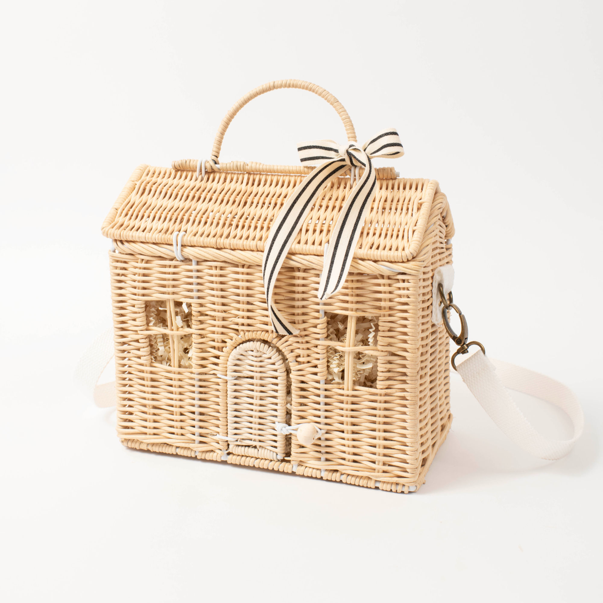 The Rattan Cottage Basket -House Basket for Kids