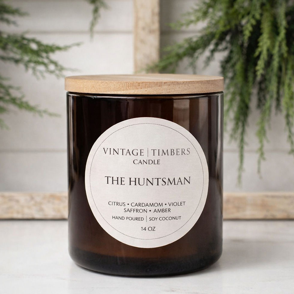 Vintage Timbers The Huntsman 14oz Wood Wick Candle