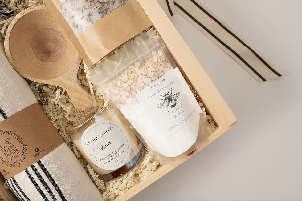 Curated Wellness and Self-care Gift Boxes