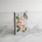 Safety Matches floral butterflies