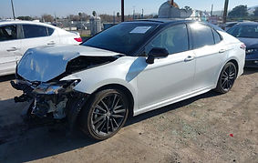Toyota White V6 Camry