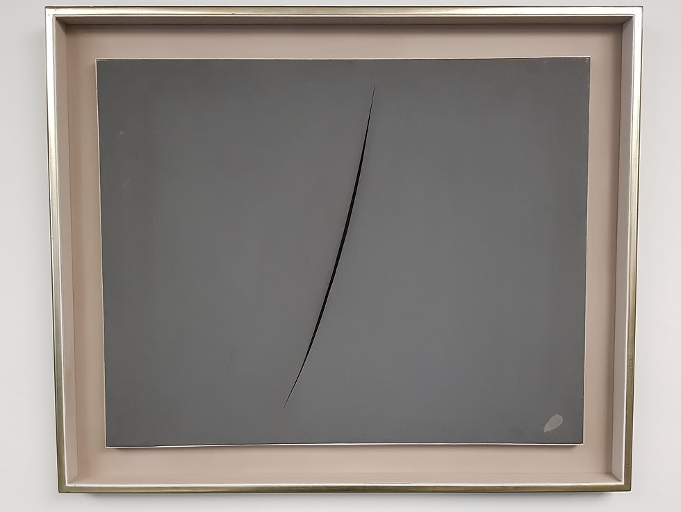 Concetto spaziale, Attesa (Lucio Fontana, 1960)