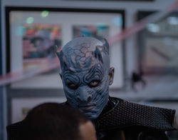 Night King makeup application