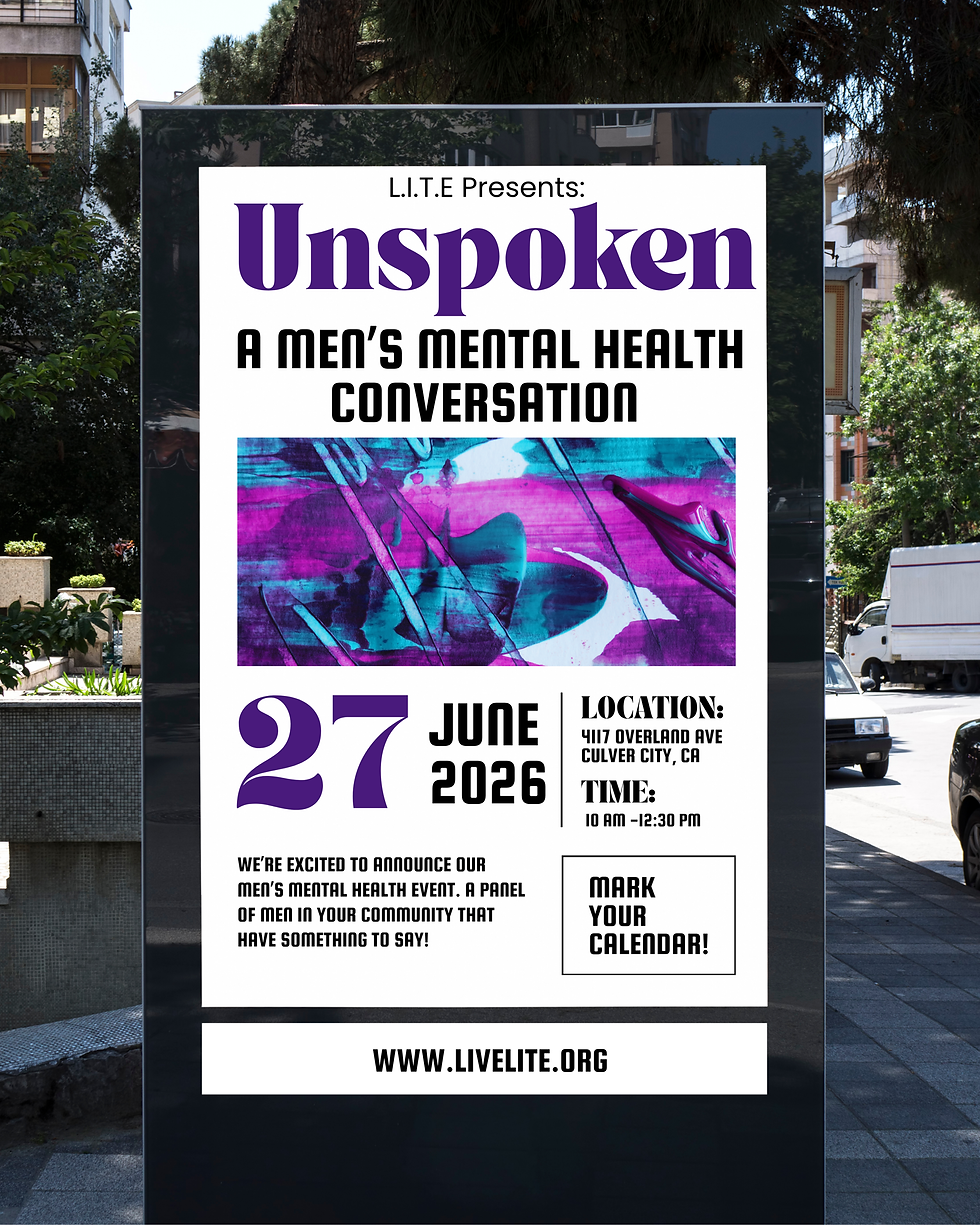 Unspoken: A Men's Mental Health Conversation