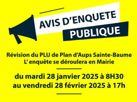 AVIS D'ENQUETE PUBLIQUE