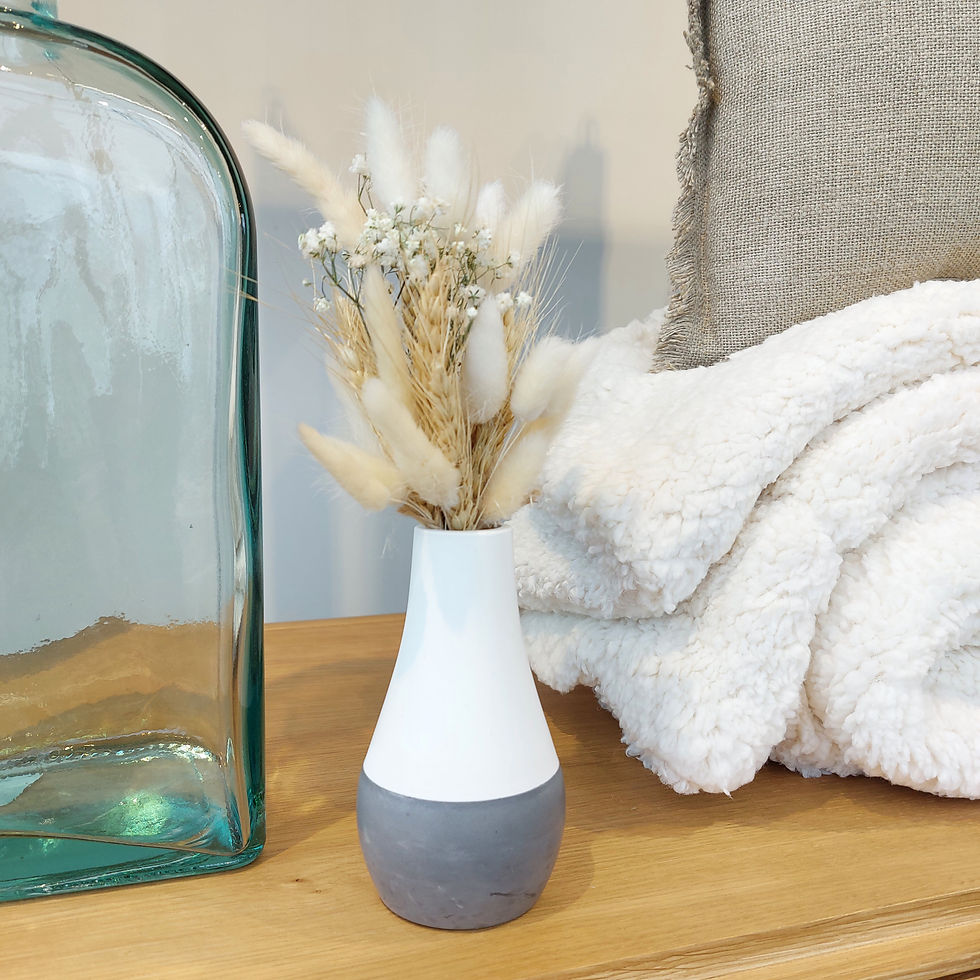 Miniature : Vase céramique Silhouette pour fleurs séchées