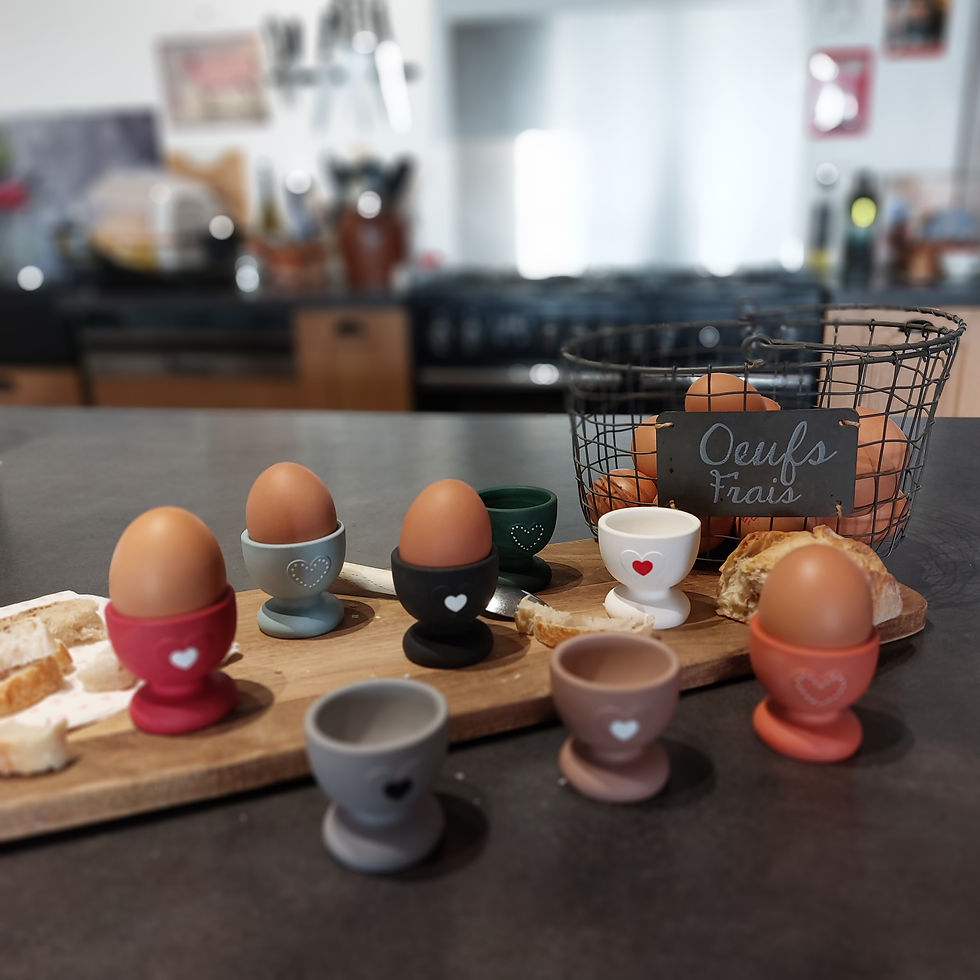 Miniature : Coquetier style campagne