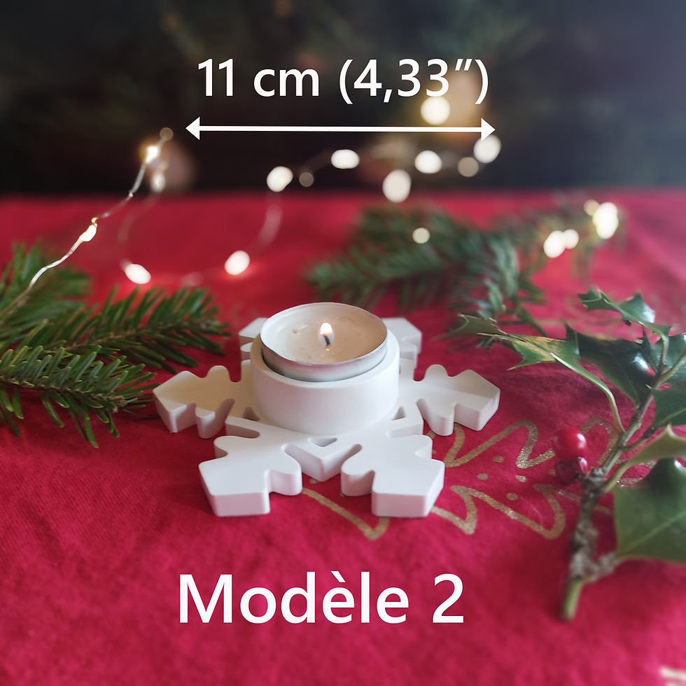 Miniature : Photophore étoiles de Noël