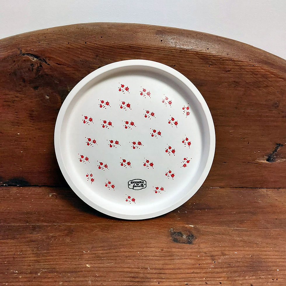 Plateau rond "Famille"