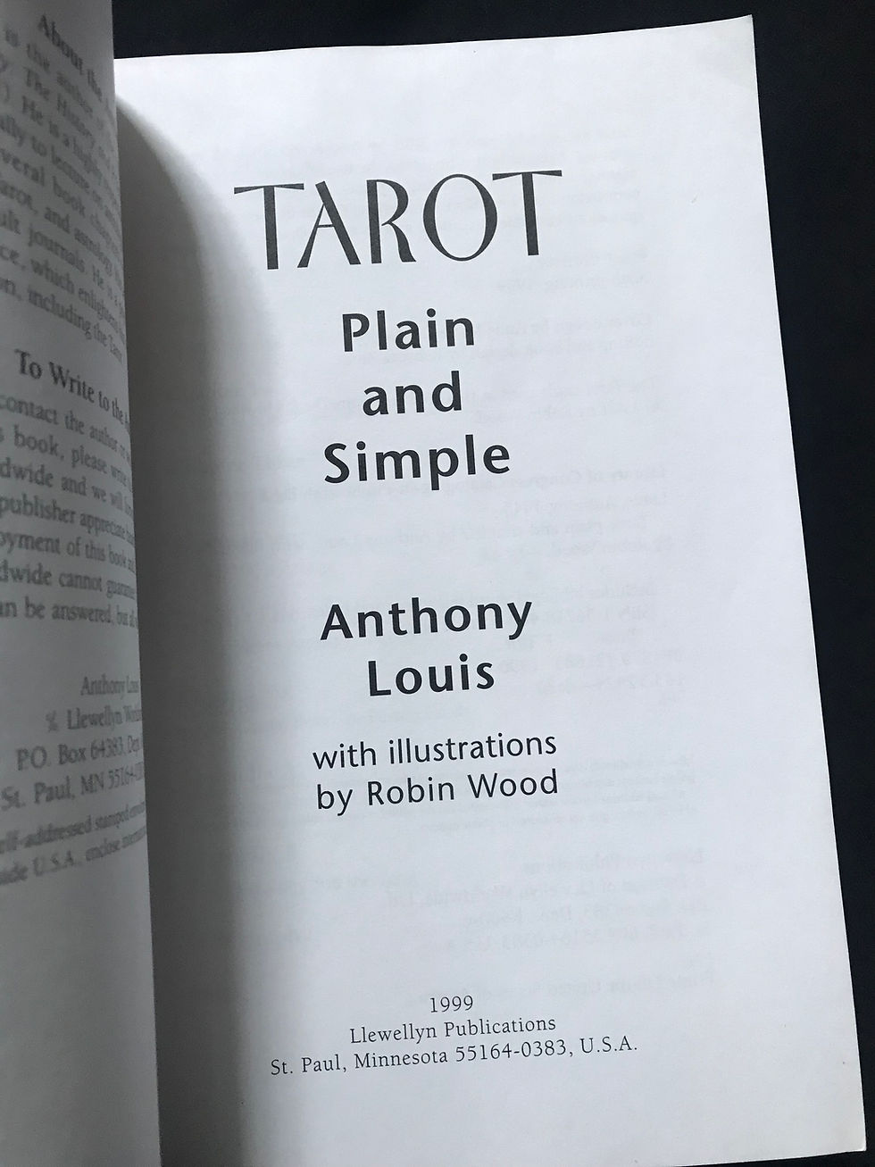 Thumbnail: Tarot Plain and Simple