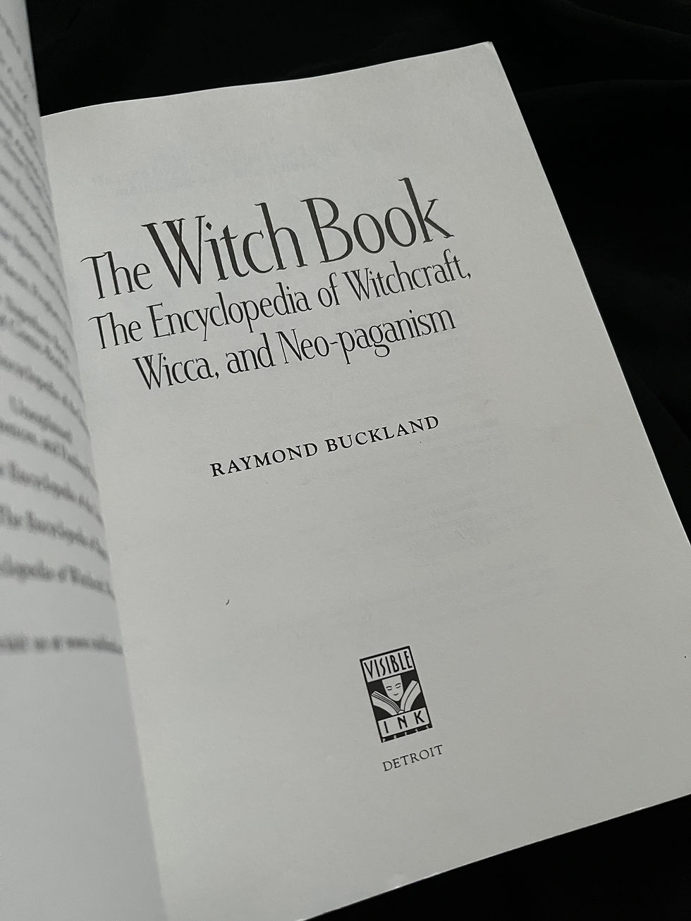 Thumbnail: The Witch Book: The Encyclopedia of Witchcraft, Wicca, and Neo-paganism