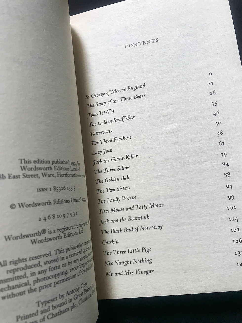 Thumbnail: English Fairy Tales