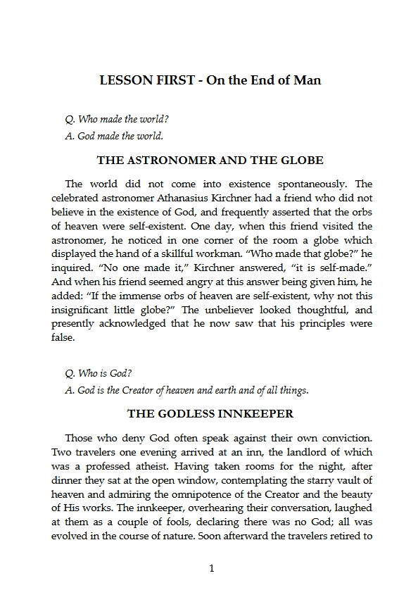 Thumbnail: Anecdotes and Examples Illustrating the Catholic Catechism