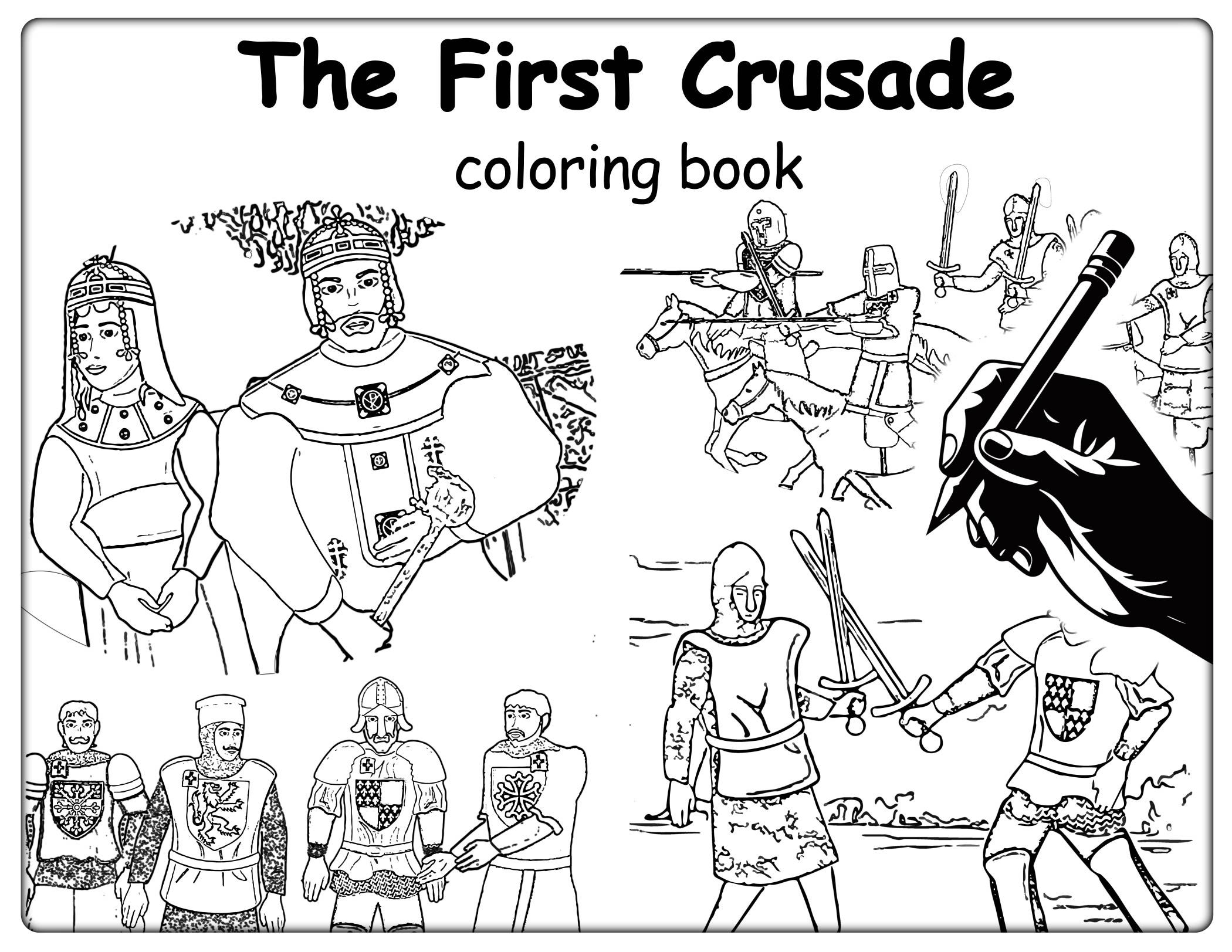First Crusade Coloring Pages