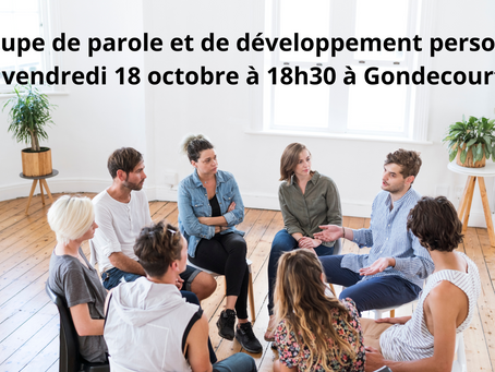 groupe de parole et de développement personnel à Gondecourt