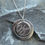 Thumbnail: 'Hope' or 'Love' engraved washer pendant