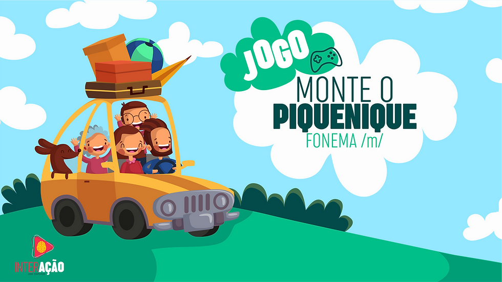 Jogo monte o piquenique - Fonema /m/ (PowerPoint))