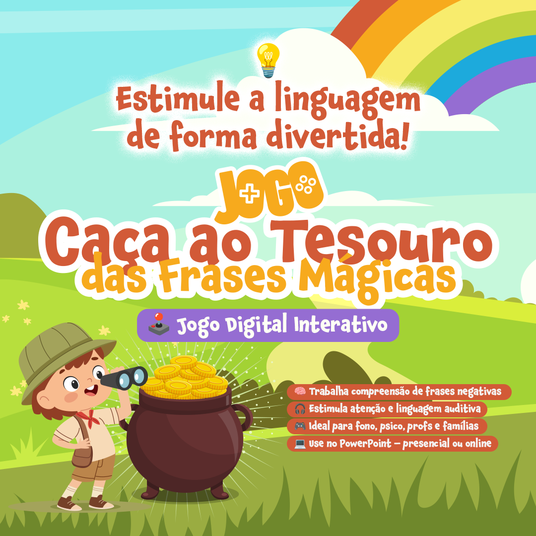 Jogo de Compreensão de Frases Negativas – Arquivo Digital (PowerPoint)