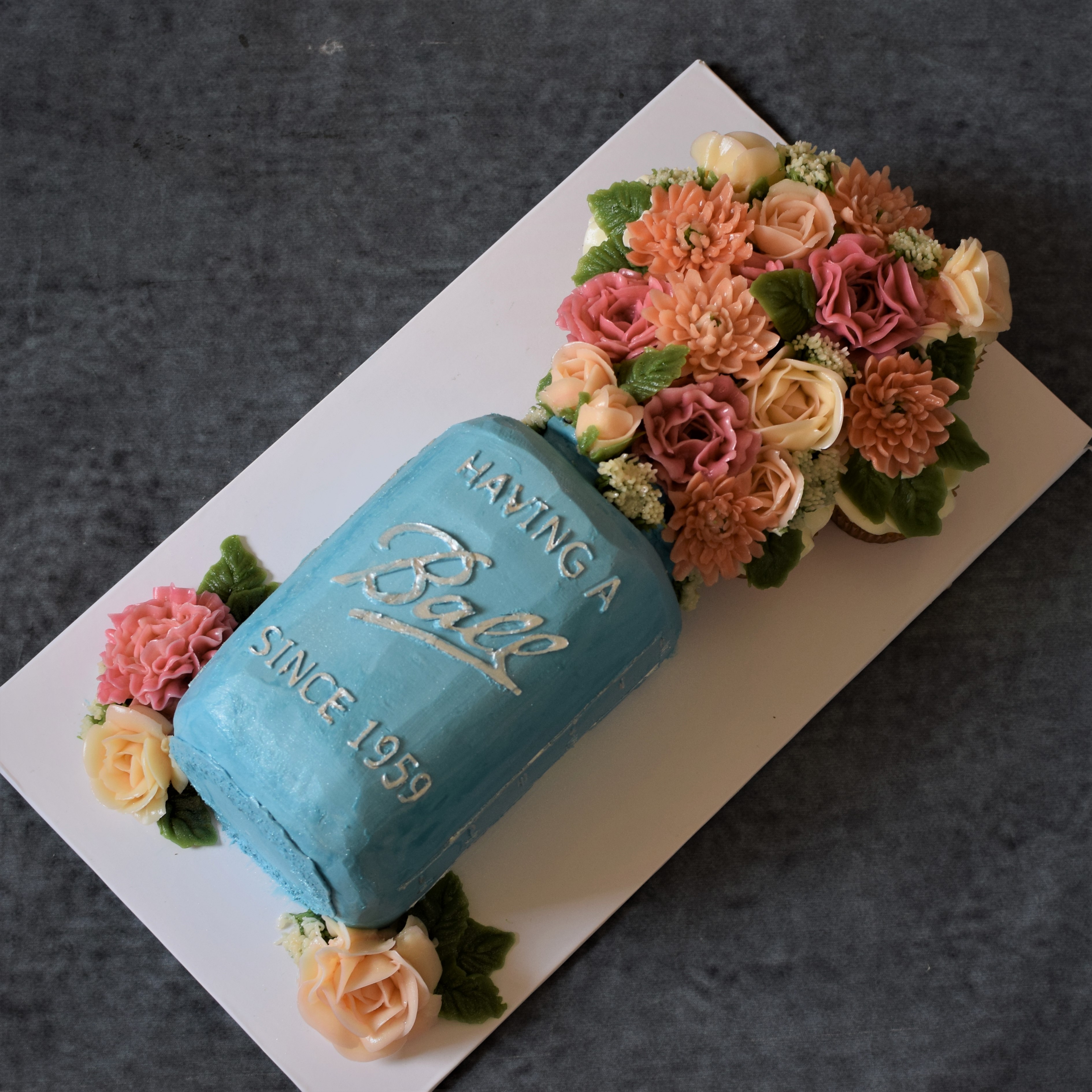 Custom birthday cake