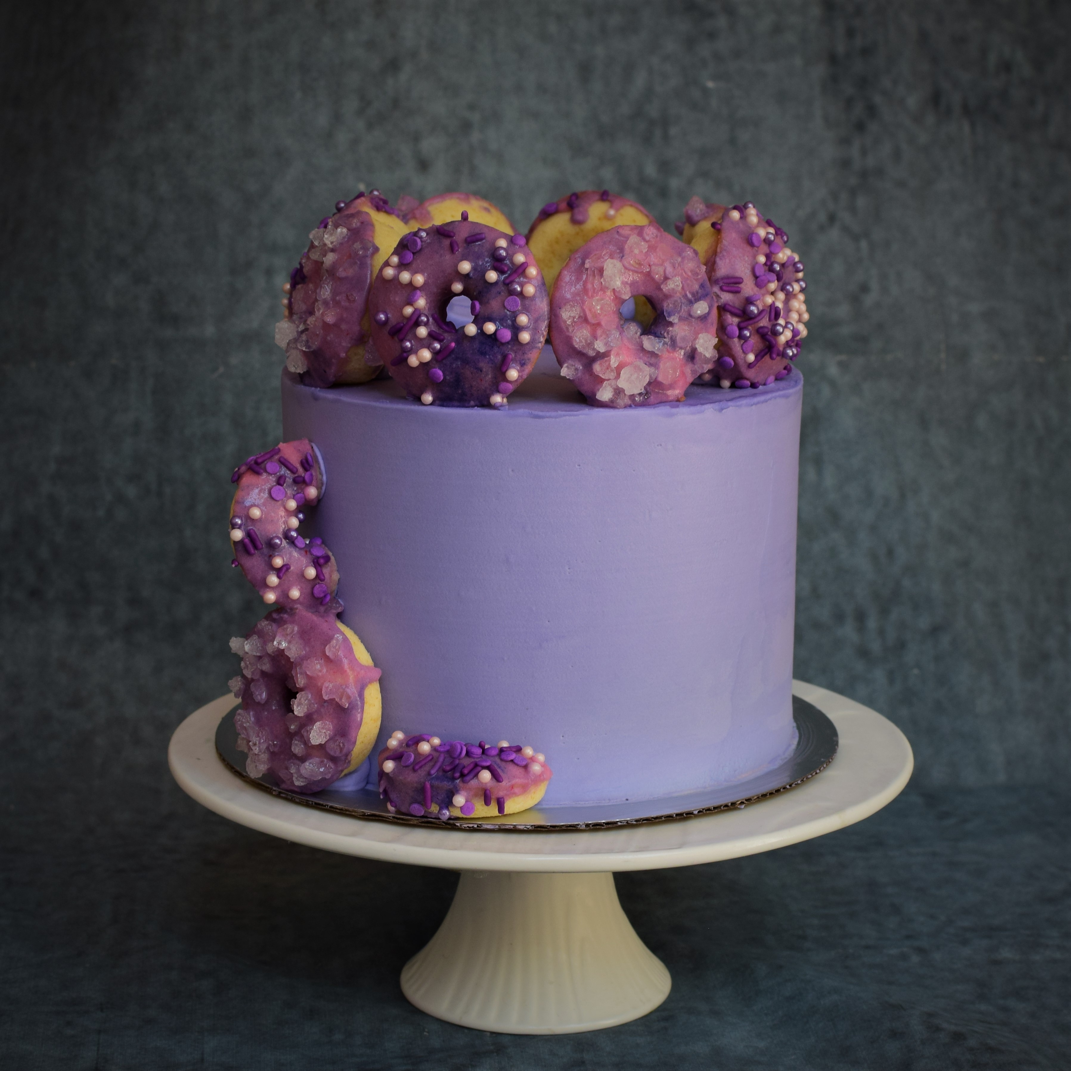Donut Birthday Cake