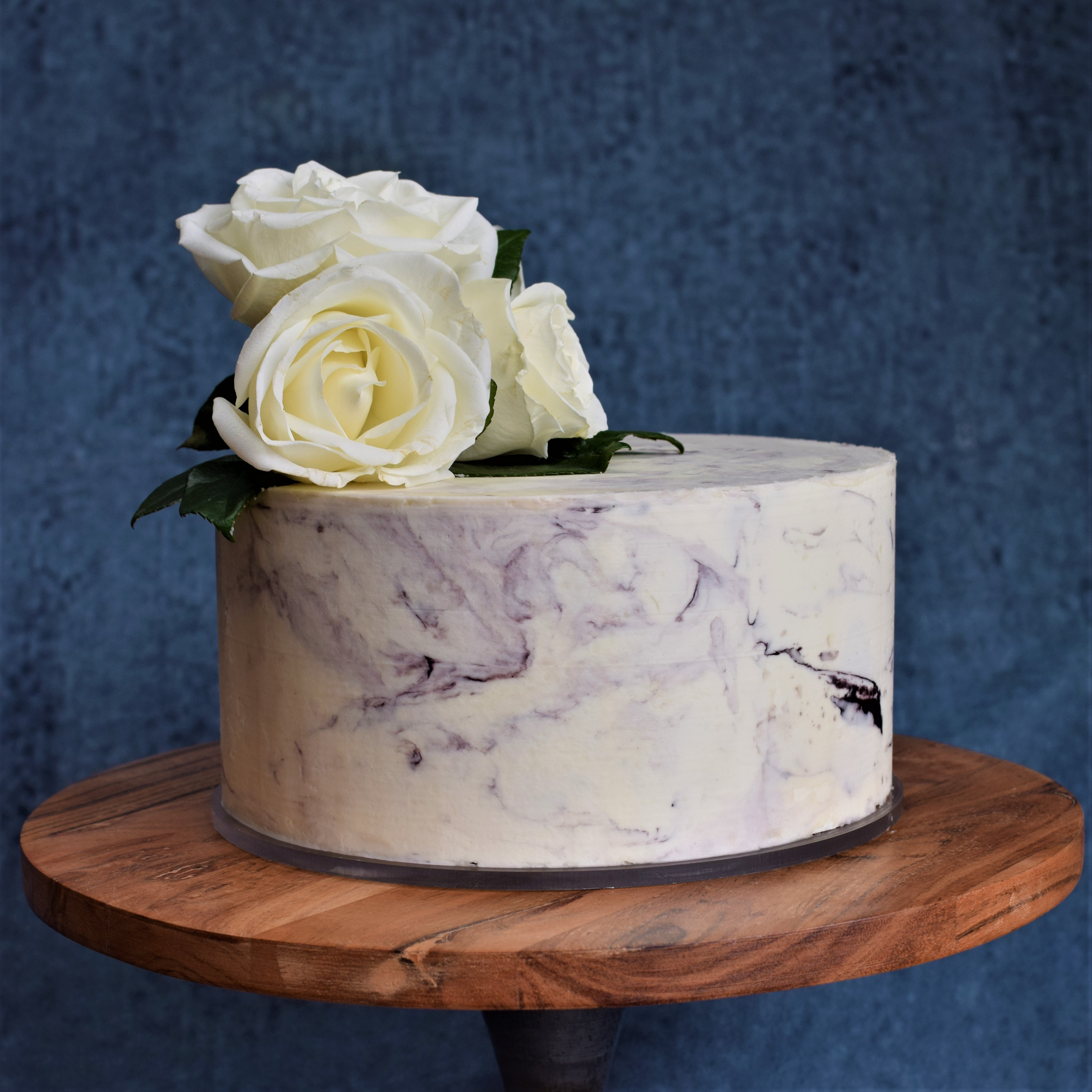 Marbled Buttercream Cake