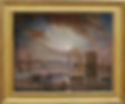 East River Entrance, NYC by Peter Layne Arguimbau, Oil on Board, 20x30_$28,000