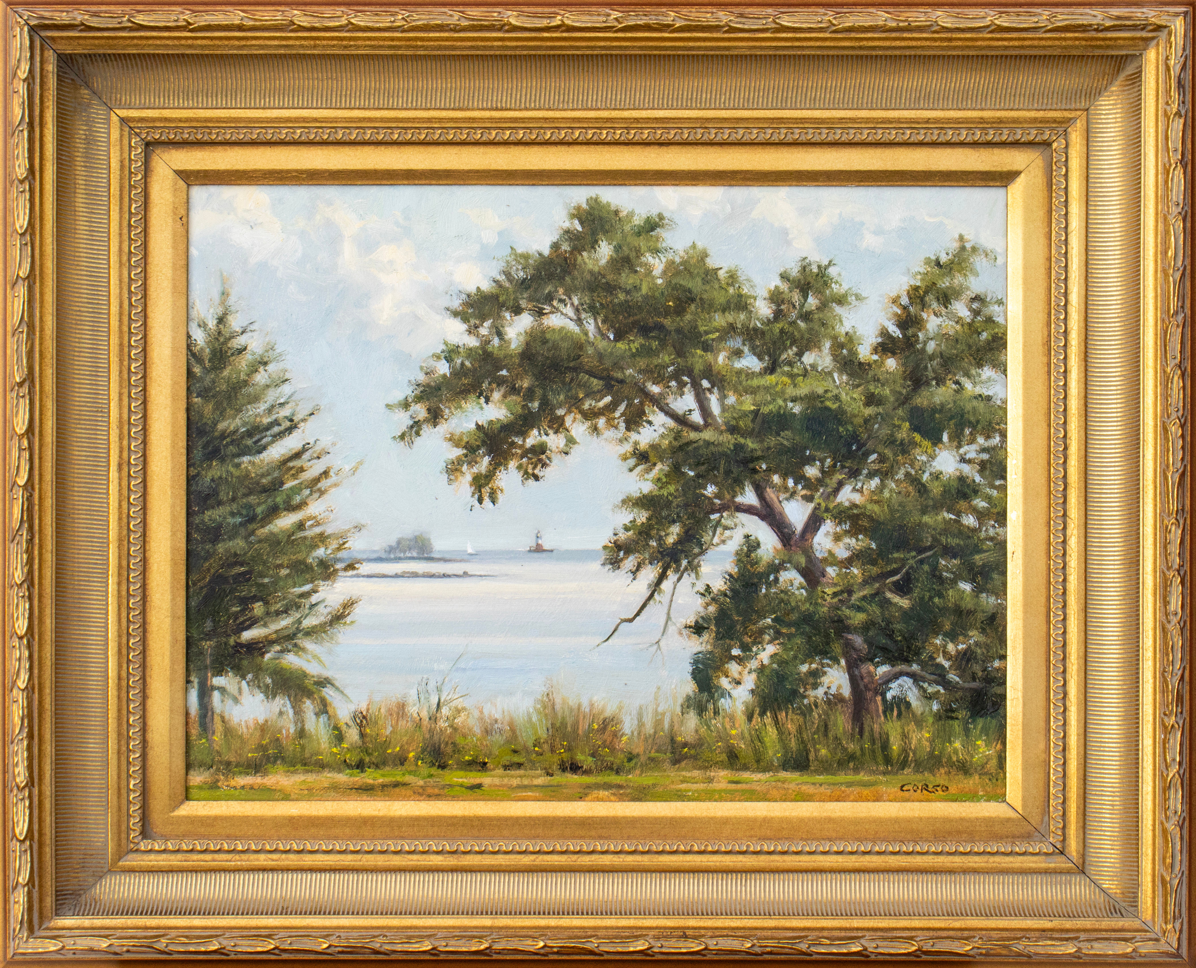 A Distant View, 16" x 20", Oil on Board- SOLD