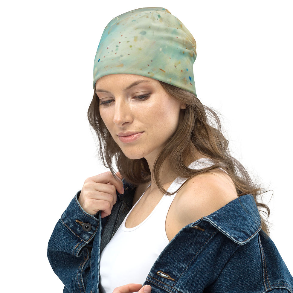 Thumbnail: AI Assisted Design Beanie - Ingenuity in 'BlueSky' 