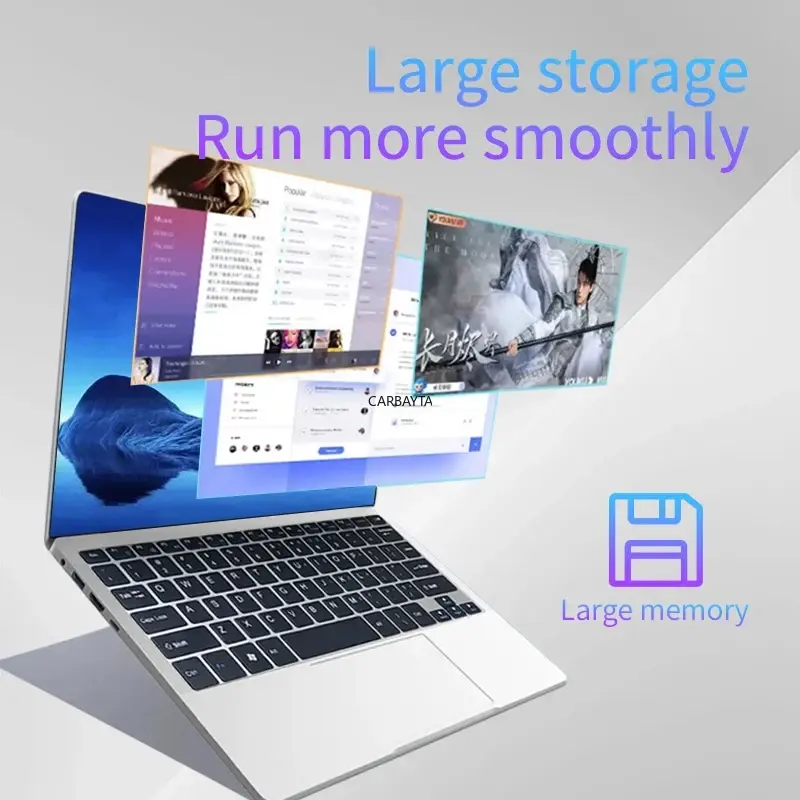Miniatura: Notebook Portátil 2 em 1 Intel N4020 com Tela Touch de 11,6 Polegadas