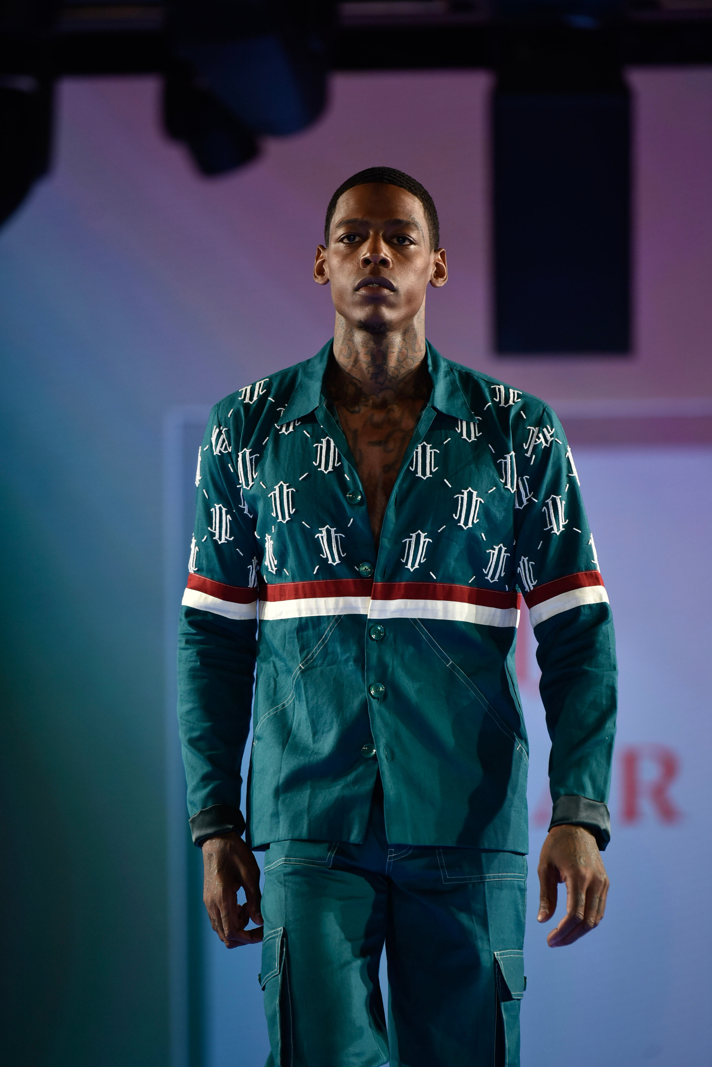 The Beaded Signature - Opal Collar Jacket