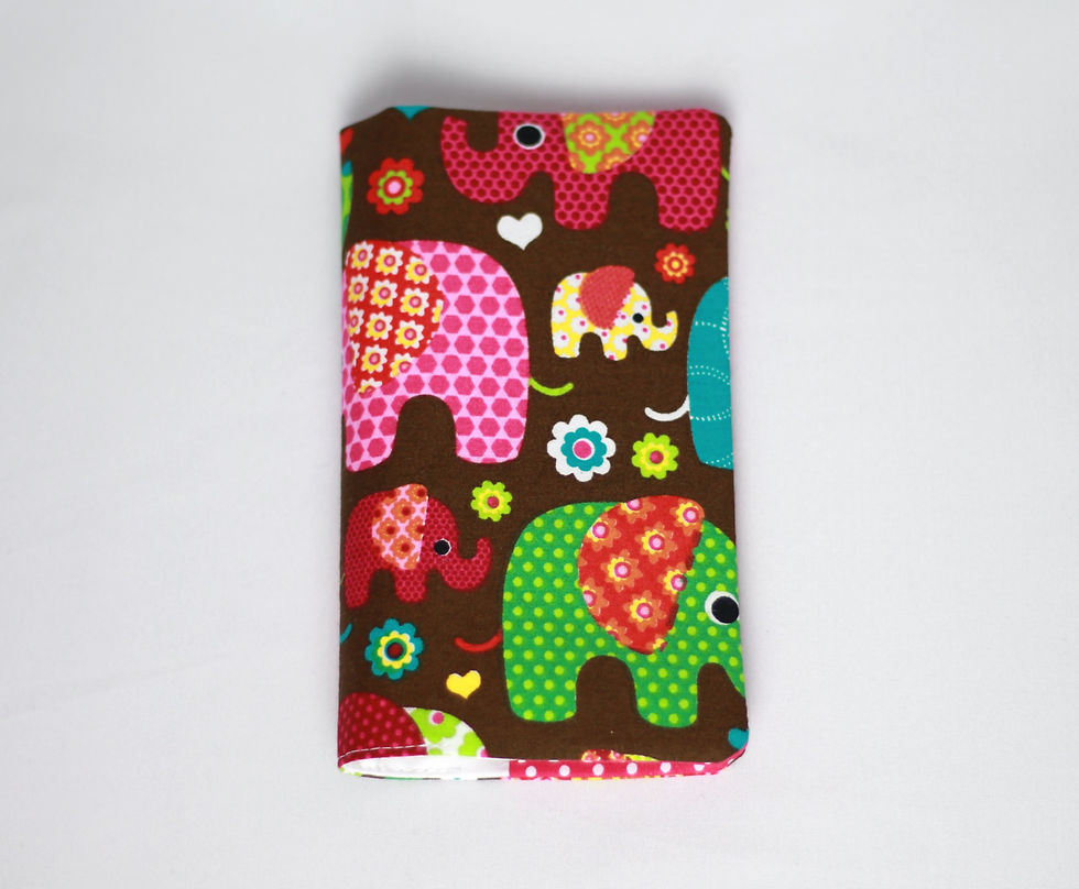 Mutter-Kind-Pass Hülle 'Elephants'