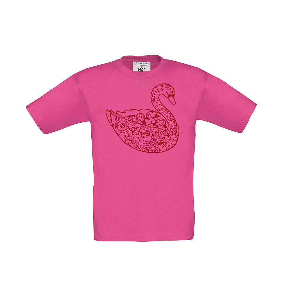 Miniaturbild: Kindershirt 'Schwäne'