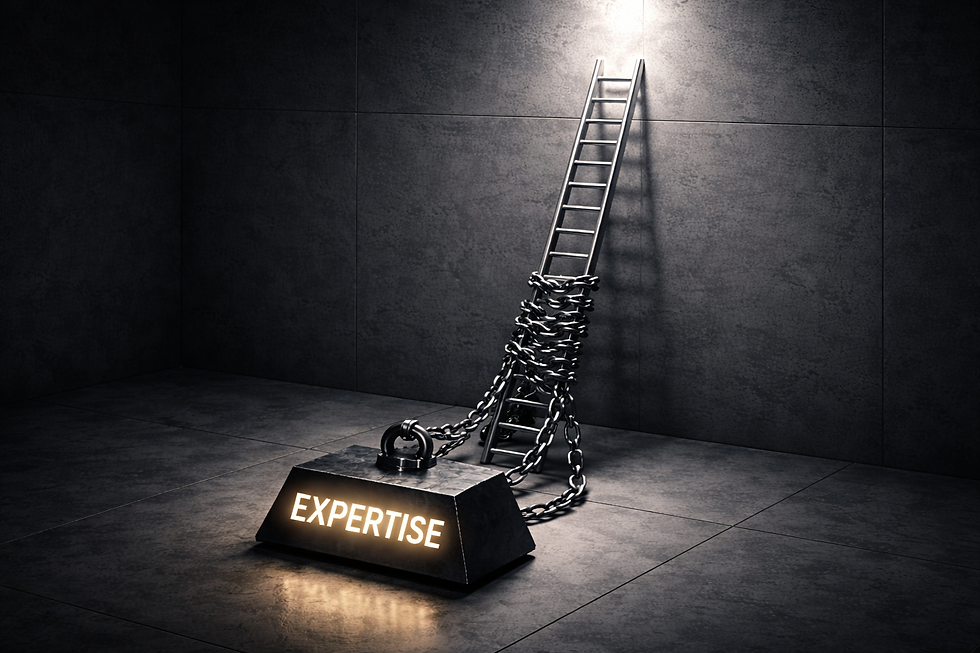 The Specialty Cage: Why Being Too Good at Your Job Stops Your Next Promotion