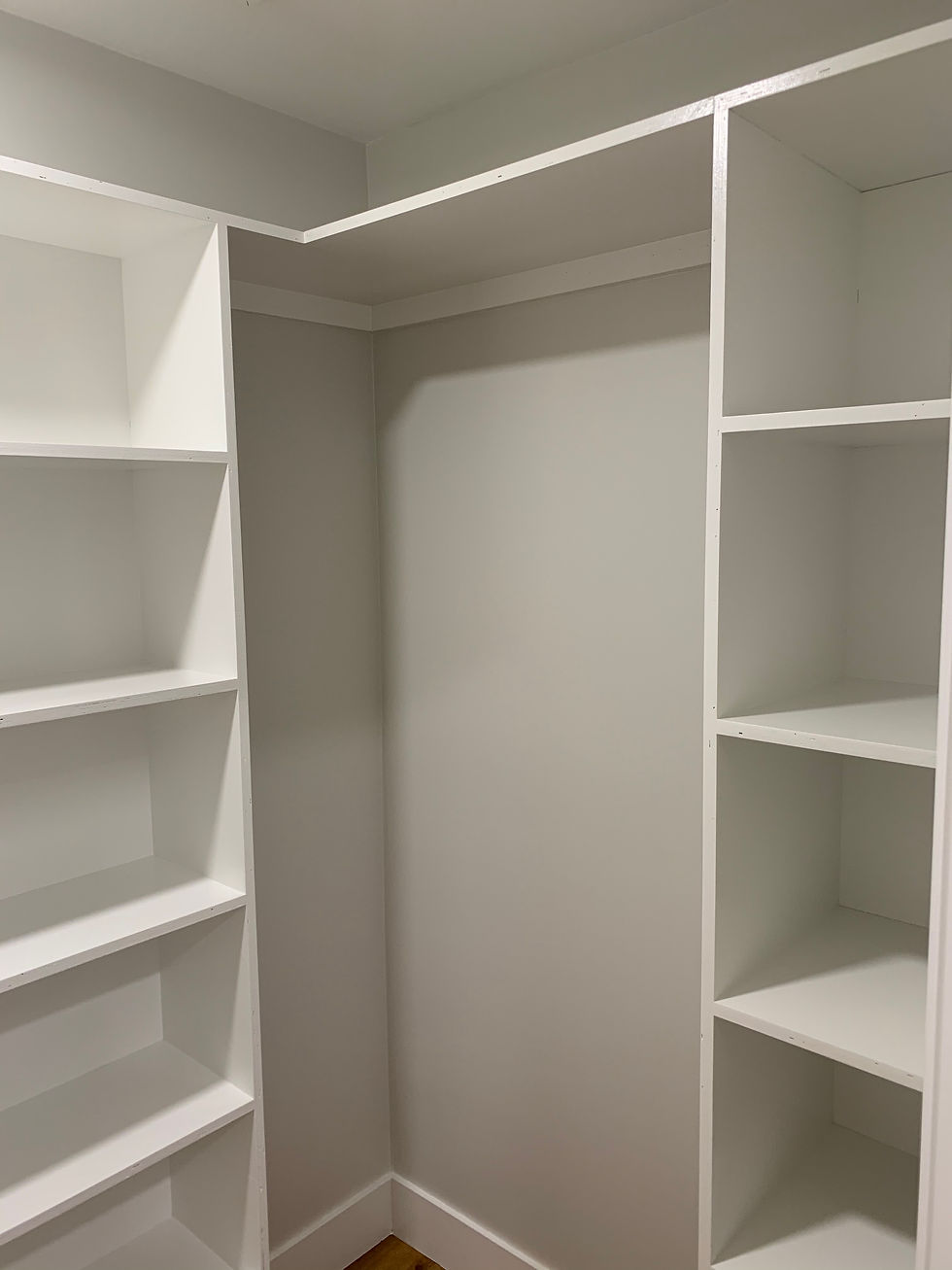 custom built closet
