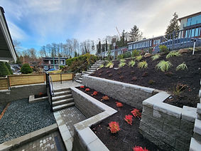 Terraced Front Entrance
