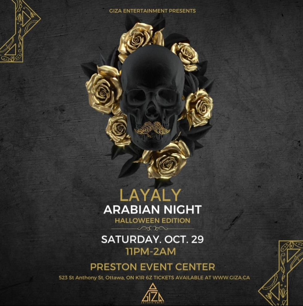 LAYALY ARABIAN NIGHT - HALLOWEEN EDITION