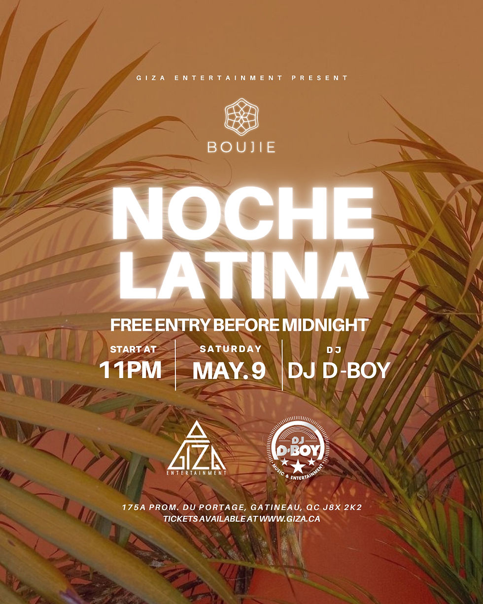 Noche Latina - Dj D-Boy