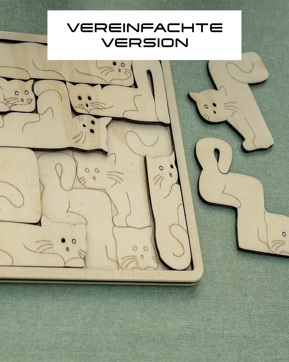 Miniaturbild: Puzzlespiel Katzen