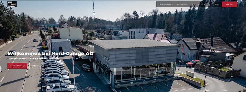 Boxenstopp im digitalen Zeitalter: Die neue Webseite der Nord-Garage AG ist live!