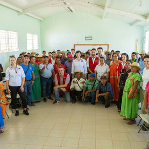 Embajador de España y Embajadora de la Unión Europea en Panamá visitan la Comarca Ngäbe-Buglé