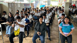 tercera jornada del Foro Juvenil de la Comarca Ngäbe-Buglé promueve el liderazgo y el emprendimiento en los jóvenes de la comunidad de Camarón Arriba