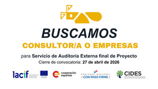Anuncio de Convocatoria para la Contratación de Servicios de Auditoría Financiera de Proyecto