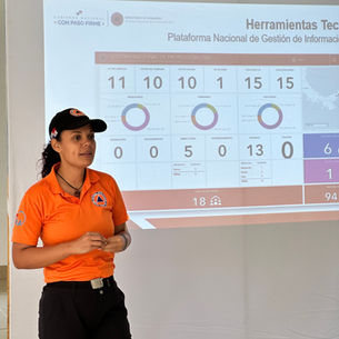 Programa LACIF y SINAPROC capacitan a la comunidad de Kusapín en Sistema de Alerta Temprana