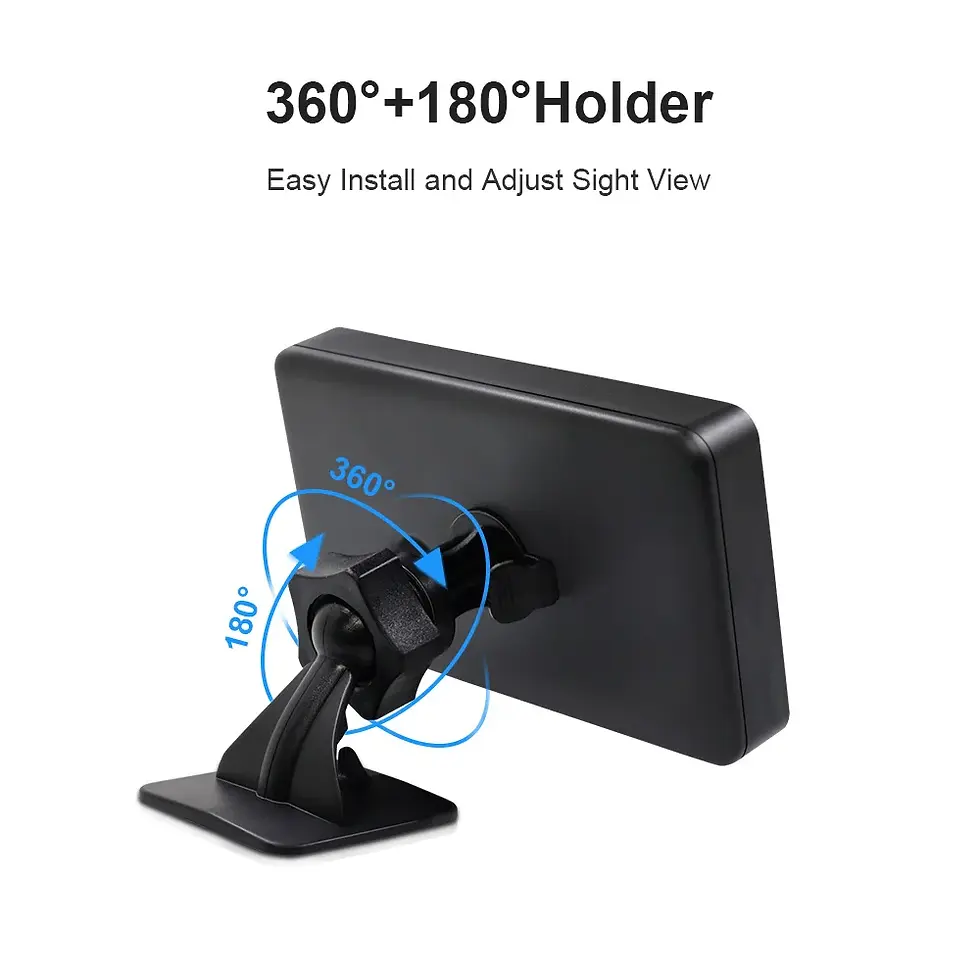 Thumbnail: 4.5" GPS Speedometer with Over Speed Alarm for Cars and Motorcycles