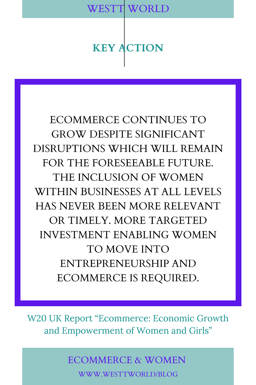 Women in business and in ecommerce wherever they are in the world require greater investment and support to fully realise the potential for economic growth and help close the gender equality gap.