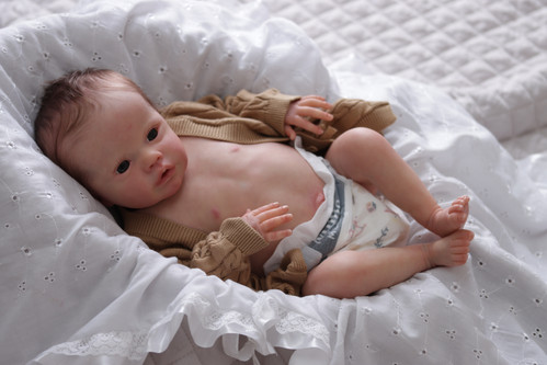 Primrose Awake Reborn Doll By Laura Lee Eagles w/ COA Signed body