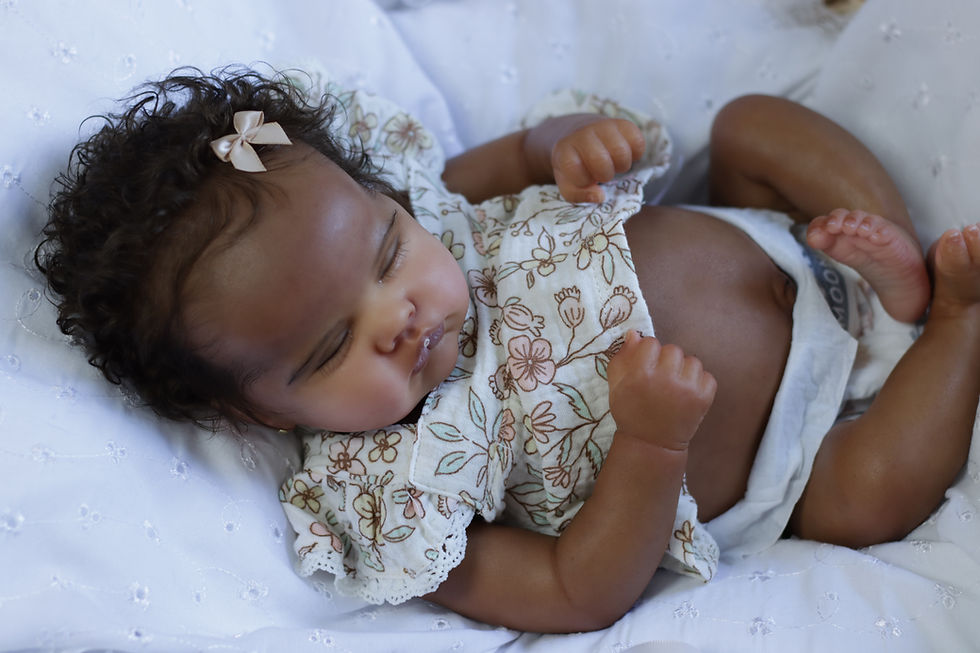 Thumbnail: SOLD OUT QUINBEE Reborn Doll By Laura Lee Eagles BEAUTIFUL w/ COA