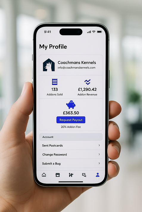 Woof Watch Kennel App Screenshot