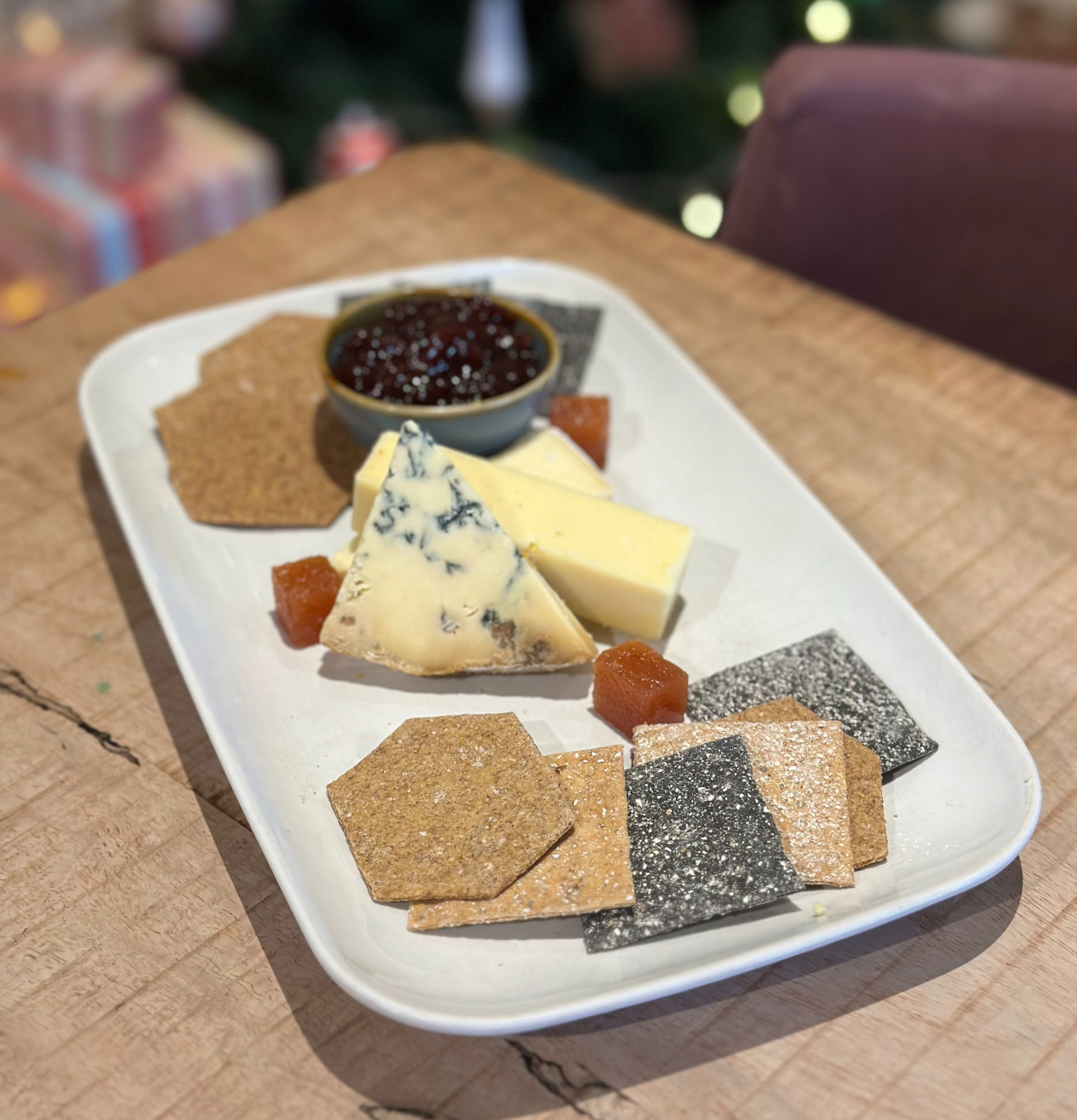 Festive Christmas Cheese Board